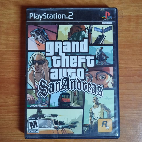 Grand Theft Auto: San Andreas 1a Ed - Playstation 2 (ps2)