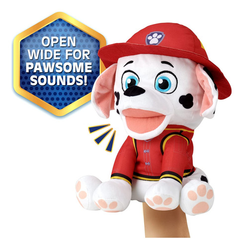 Titere Paw Patrol Marshall Sonidos Original Universo Binario