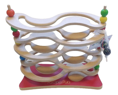 Rampa Tobogán De Madera Didáctico Estimulación Viso-espacial