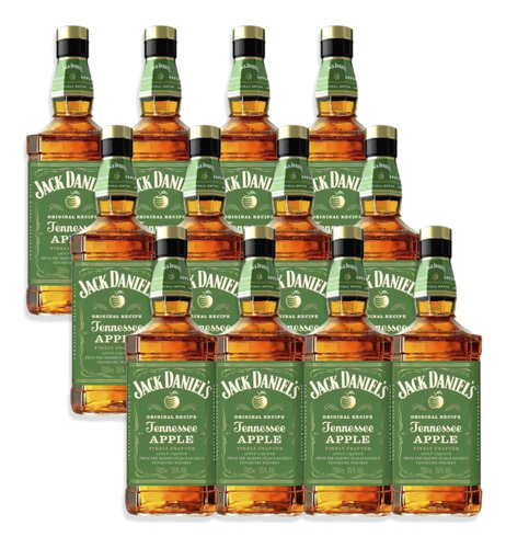 Jack Daniel´s Whisky Tennesse Apple Finely Craft 700ml X12u
