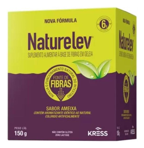 Naturelev Geleia Ameixa E Tamarindo 10 Caixas De 150g Cada