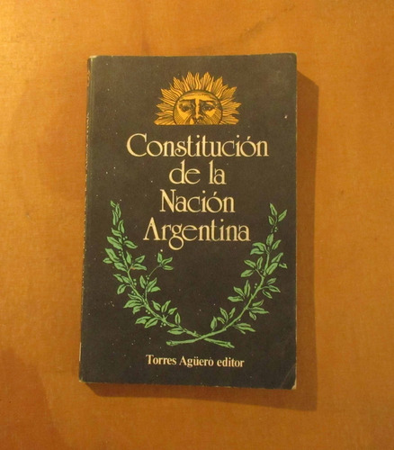 Libro Constitución De La Nacion Argentina