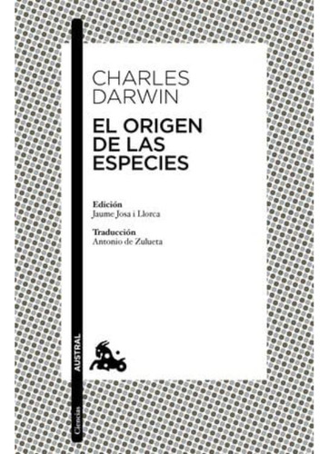 Libro: El Origen De Las Especies
