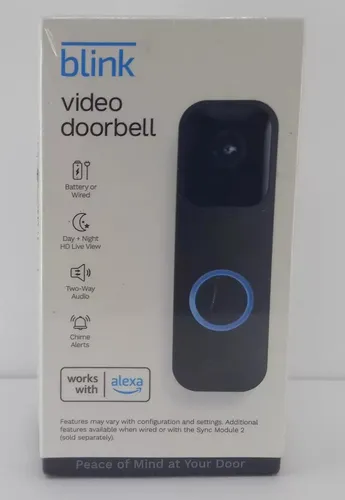 comprar Timbre Blink B08sgkldrv Video Doorbell Compatible Con Alexa
