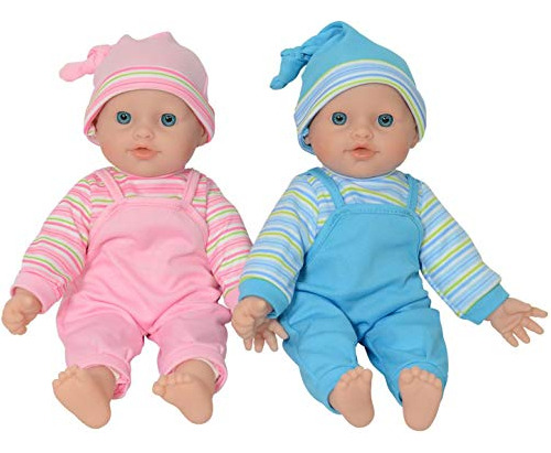 The New York Doll Collection 12  Twins Baby Doll - Soft Body