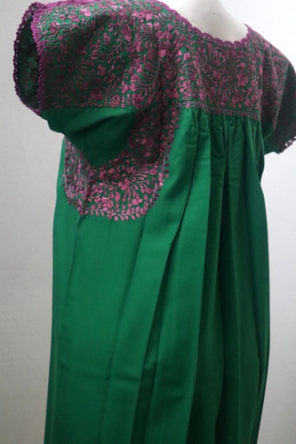 Vestido Corto San Antonino Verde Pasto/palo De Rosa Talla-s | Meses sin  intereses