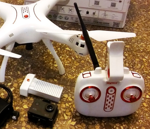 Dron Syma X8sw Con Camara 4k Wi-fi