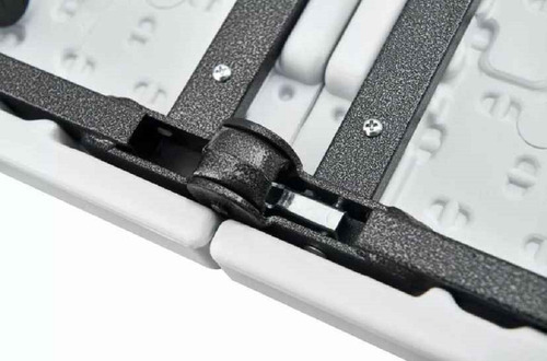 Mesa Plegable 180 Cm Maleta Multiuso Blanco