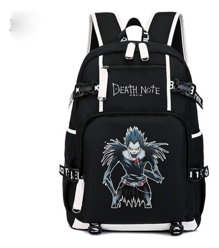 Anime Death Note Usb Mochila Mochilas Escolares Mochila Lapt