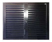 Comprar Postigon De Aluminio 150x110 Aluminio Negro Abrir 2 Hojas