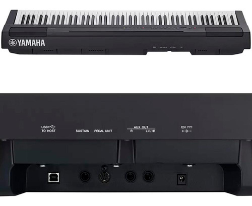 Piano Digital Yamaha Modelo P-125 C/ Fonte