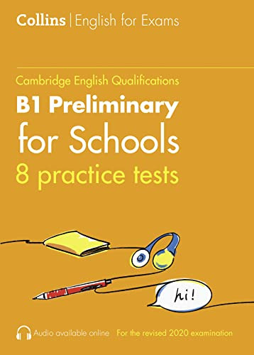 Libro B1 Preliminary For Schools 8 Practice Test W Audio Onl