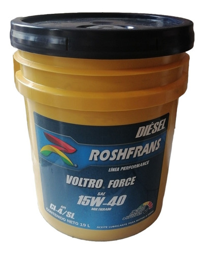 Aceite Diesel Multigrado 15w-40 Roshfrans 19 Litros