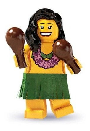 Lego Minifigure Collection Series 3 Loose Mini Figura Hula D