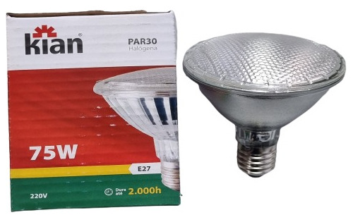 Lâmpada Par 30 Halógena 220v-75w E-27