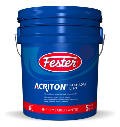 Fester Acriton Fachadas Liso 19 L