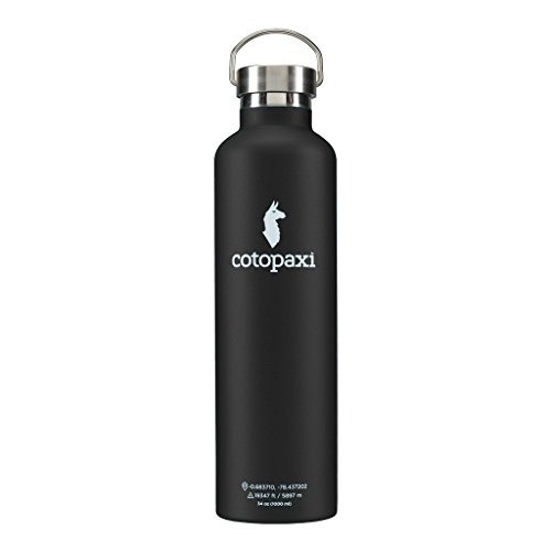 Botella De Agua Cotopaxi Agua, Negro, 750ml
