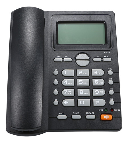 Llamador De Teléfono Lcd (línea Fija), Pantalla Ajustable, C