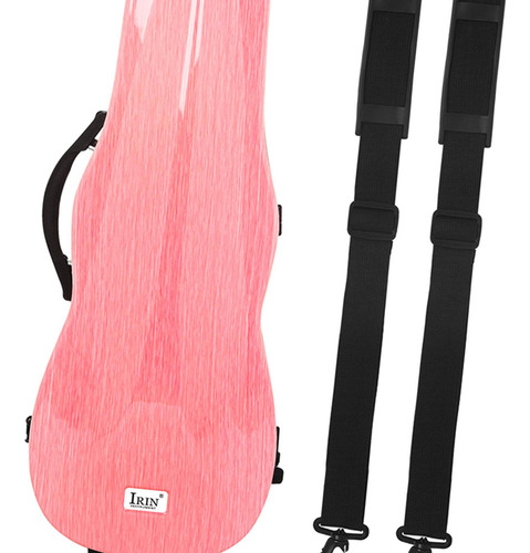Estuche For Violín 4/4, Correas Ajustables Con Higrómetro