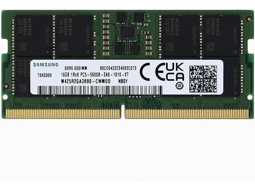 Memoria Ram Ddr5 Sodimm 16gb 5600 Samsung