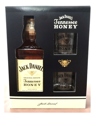 Whisky Jack Daniels Honey 750 + 2 Vasos C/estuche 30% Off!!!