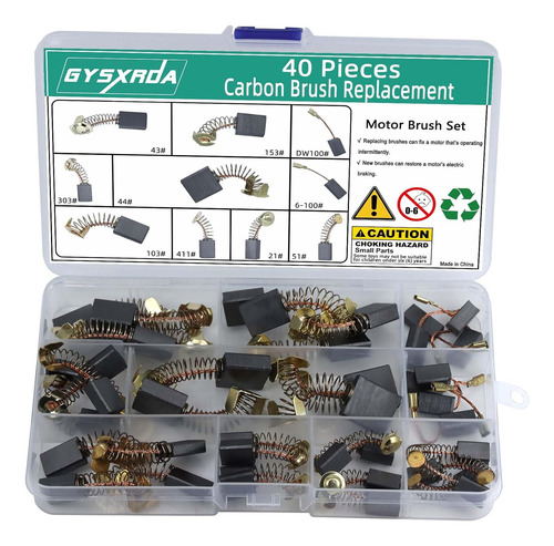 Juego De Cepillos De Carbón Para Motor Eléctrico, Paquete De