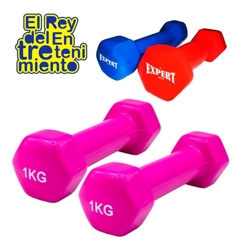 Set Nº12 2 Mancuernas +2 Tobipesa+colchoneta +terabandel Rey