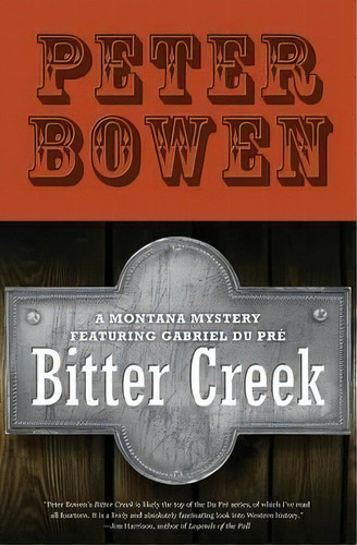 Bitter Creek, De Peter Bowen. Editorial Open Road Media, Tapa Blanda En Inglés