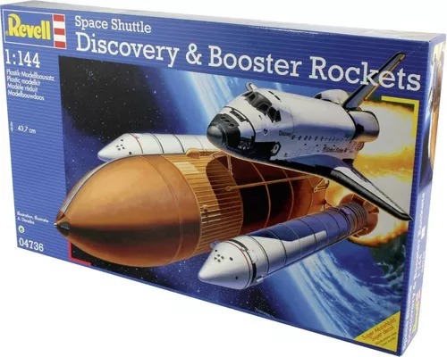 Revell 1:144 Discovery & Booster Rockets Shuttle 04736 Milou