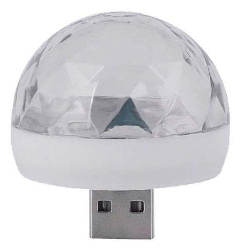 Bombillo Rgb Decorativo Reflector De Luces De Colores Usb 5v