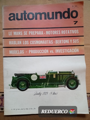 Automundo 7 12/5/1965 Le Mans Chevytú 