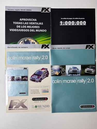 Juego Pc Colin Mcrae Rally 2.0 (2000) (Usado)