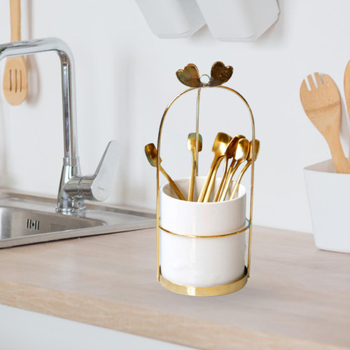 Soporte Para Utensilios, Cuchara De Café, Postre, Tenedor,