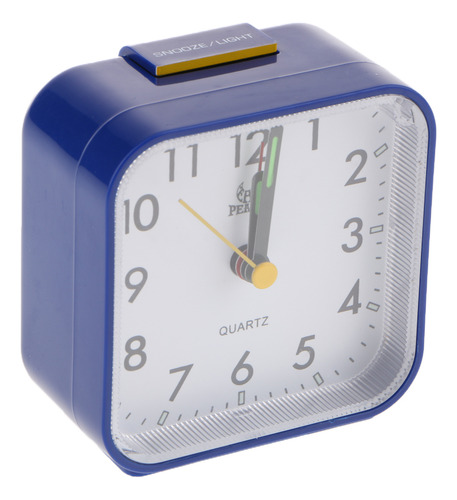 Reloj Despertador De De Escritorio Azul Oscuro 8 X 4 X 8 Cm