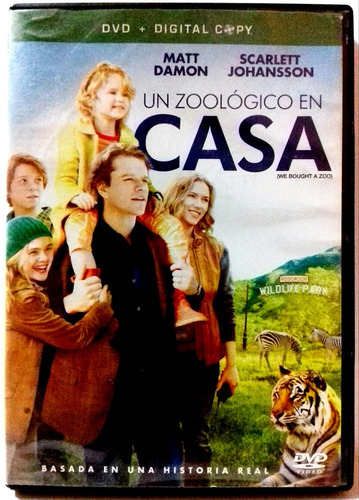 Un Zoologico En Casa We Bought A Zoo Dvd Original (Usado)