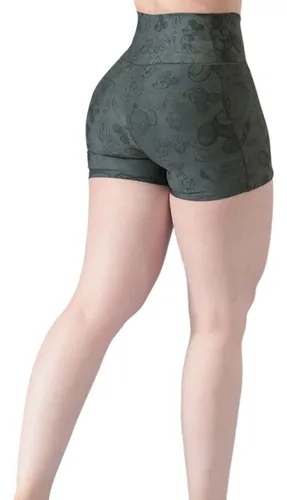 Mickey mouse high waisted shorts clearance