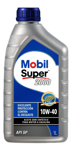 Aceite Mobil Super 2000 10w-40  Bidón De 1 Litro