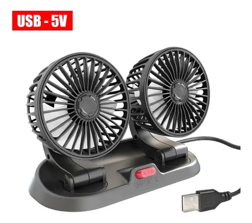 Ventilador Doble De Puerto Usb 17$