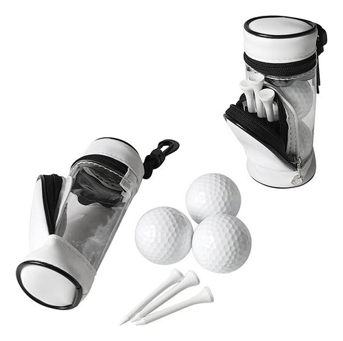 Estuche Porta Pelotas.tees De Golf Con.pelotas.3 Tees