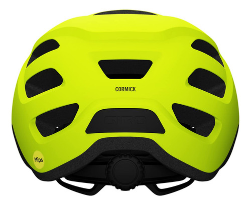 Cycling Helmet Giro Cormick Mips Matte Highlight Yellow/blac