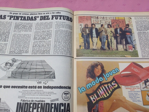 Revista Clarín 13/11/83 O. Viale Artistas Plásticos Destape (Usado)