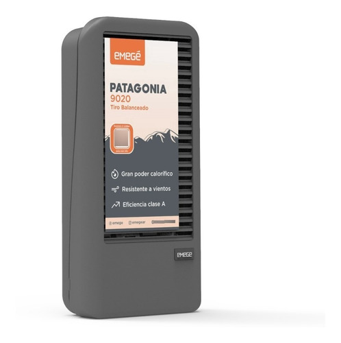 Calefactor Emegé Patagonia 9020 Tb 2000 Kcal Multigas D1