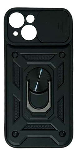 Funda Stone Armor Con Anillo Para iPhone 15 Reforzada