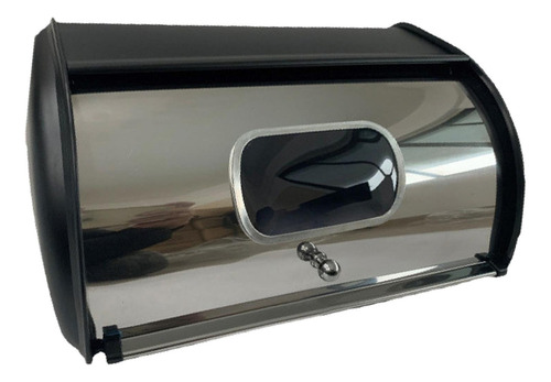 Caja De Pan Con Tapa Enrollable, Rústica, Multiusos Para