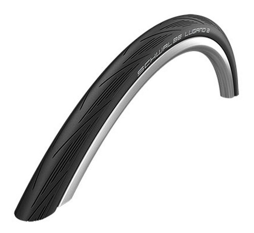 Llanta 700x25c Ruta Lugano Ii Active Negro Doblable Schwalbe