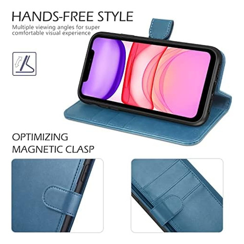 Funda Tucch Para iPhone 11- Azul Lago