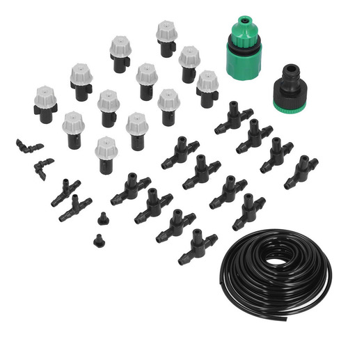 Kit De Irrigação 10m Sprinkler De Rega De Mangueira Sem Punç