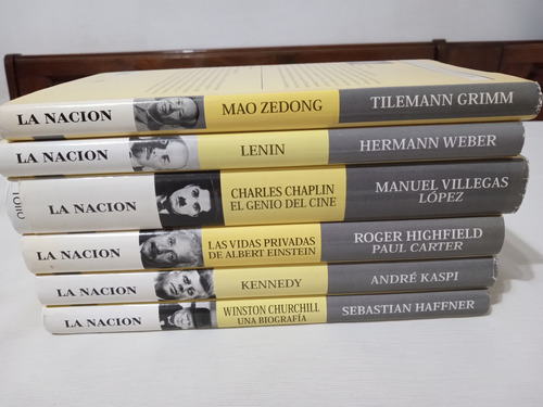 Grandes Biografias Del Siglo Xx Lote X6 Churchill Einstein L (Usado)