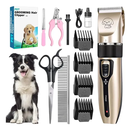 Kit Peluqueria Cortar Pelo Perros Gatos Mascotas Sheli 2253