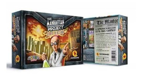 Card Game The Manhattan Project Chain Reaction Papergames